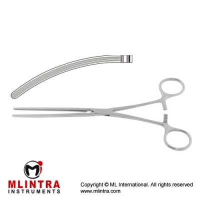 Doyen Atrauma Intestinal Clamp Curved Stainless Steel, 17 cm - 6 3/4"